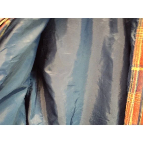 Oneill Men's Lodge Red Flannel Zip Up Jacket Size XL - Picture 6 of 13